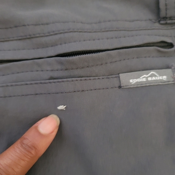 Eddie Bauer Mens Size 32x30 Eddie Bauer Mens Adventure Trek Pants Gray - Picture 6 of 10